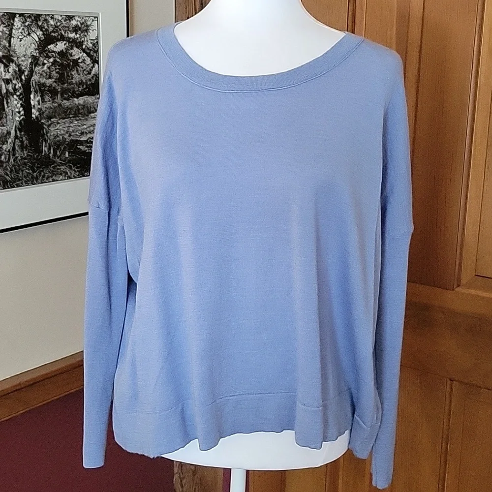 J. CREW MERINO WOOL RELAXED FIT SWEATER